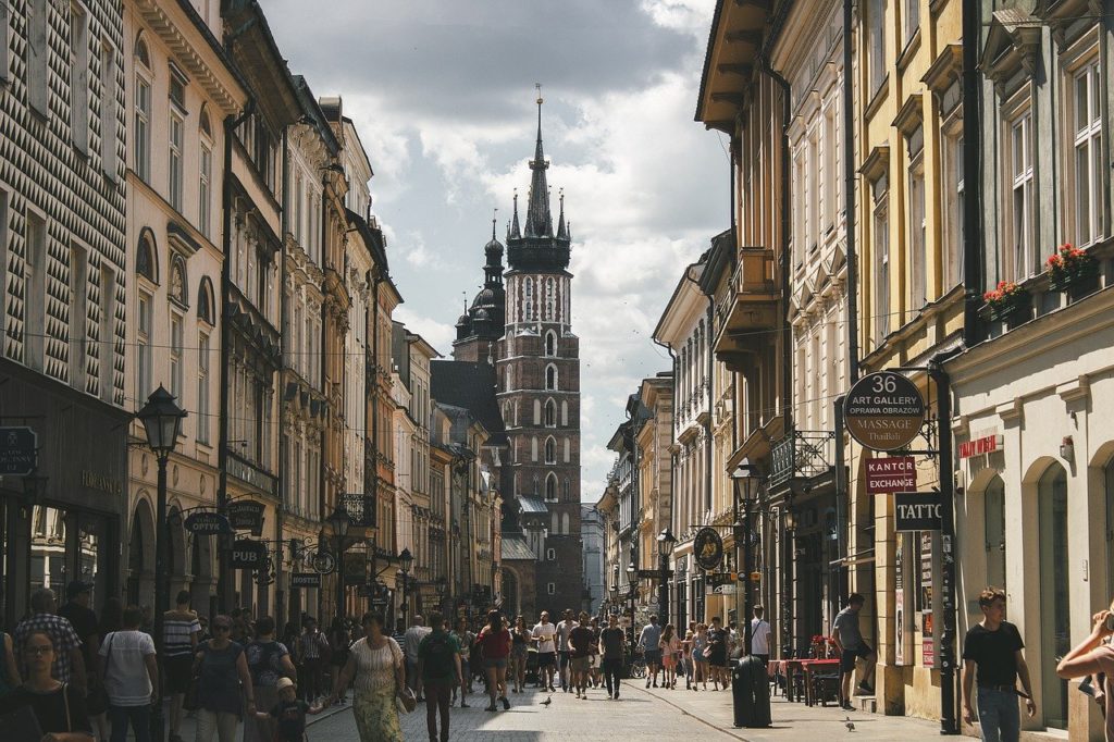 Interrailing in Polen - Krakau