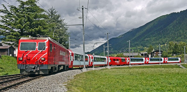 The Glacier Express in Switzerland