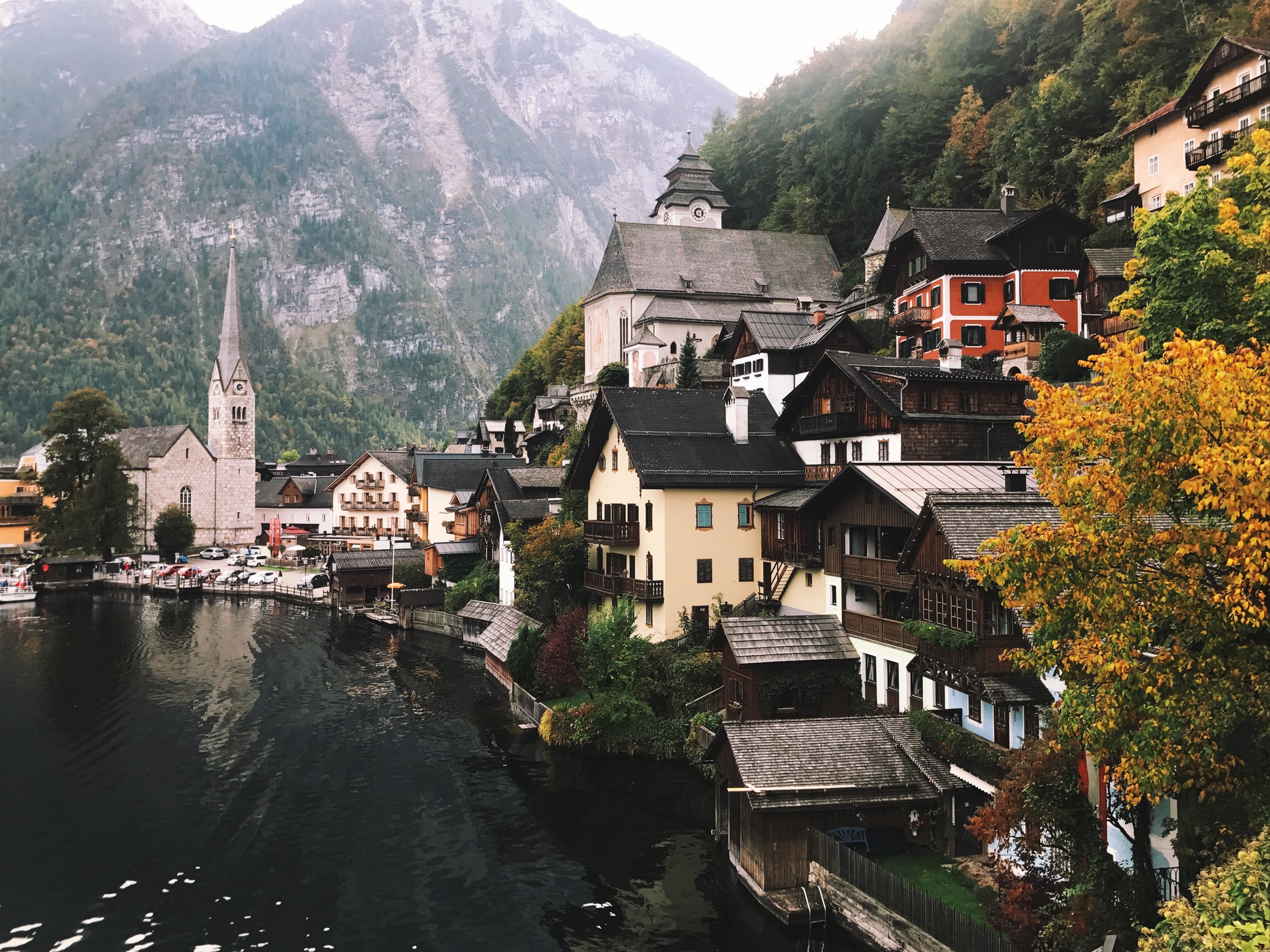 interrail in austria, hallstatt